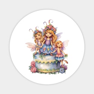 Birthday Fairies #2 Magnet